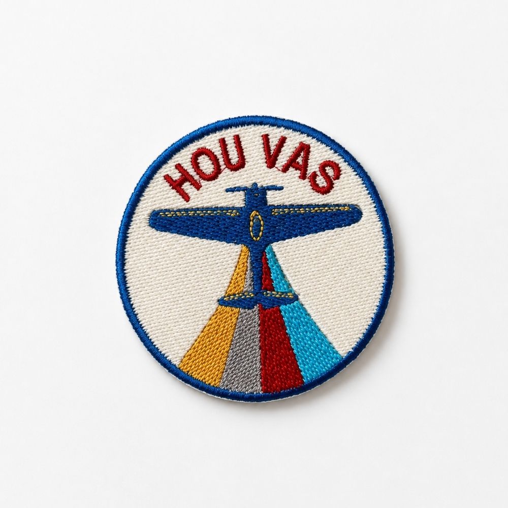 'Hou Vas' Embroidery Patch