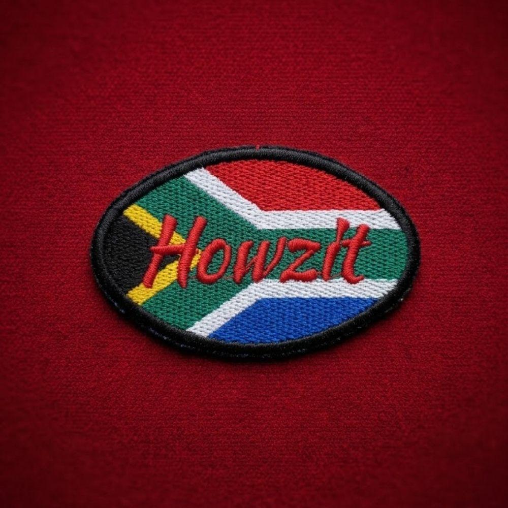 Howzit Embroidery Patch