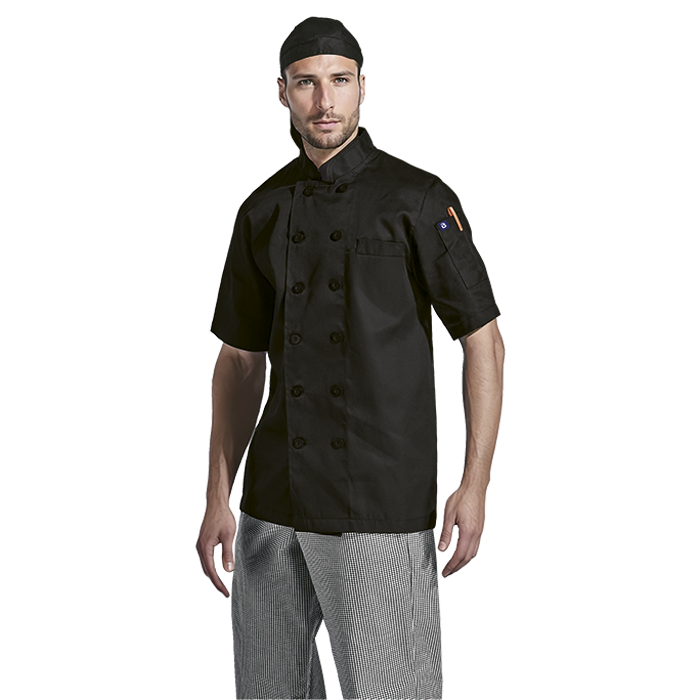 Savona Short Sleeve Chef Jacket (Men)