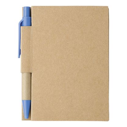 Mini Recycled Notebook with Pen