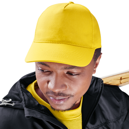 5 Panel Cap with Hard Front