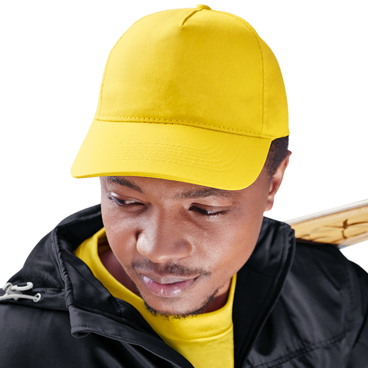 5 Panel Cap with Hard Front