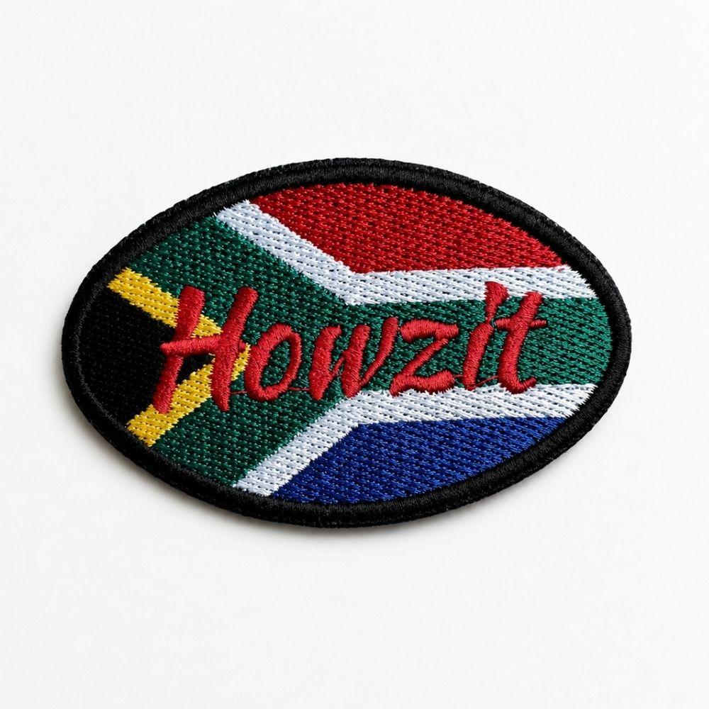 Howzit Embroidery Patch