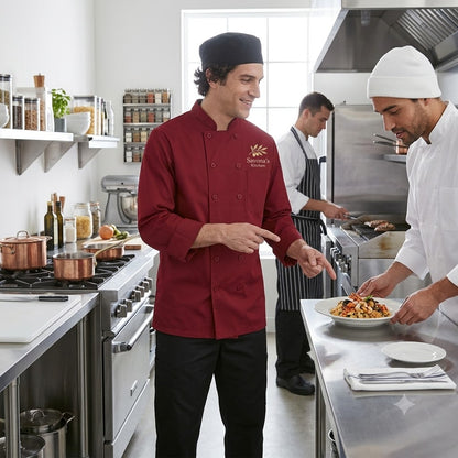 Savona Long Sleeve Chef Jacket (Men)