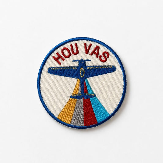 'Hou Vas' Embroidery Patch